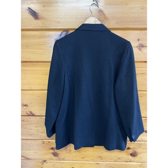 JP Collection Womens Black Pockets Long Sleeve Single Breasted Blazer Size 16 - Picture 4 of 5